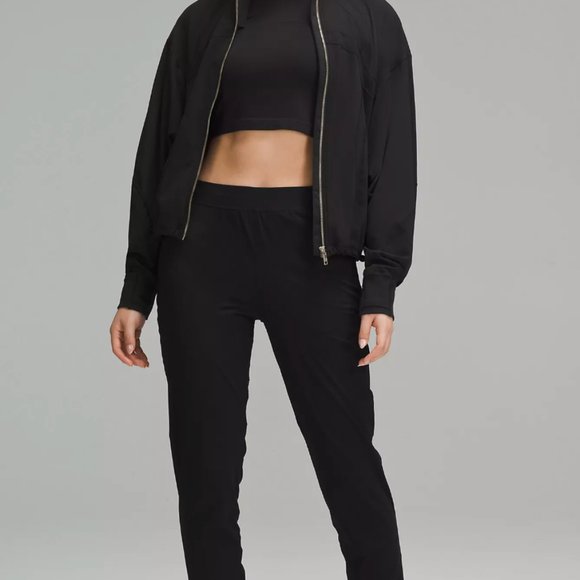 Adapted State High-Rise Jogger Full Length in Black 28 inch - Picture 1 of 10